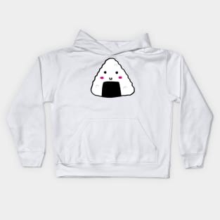 Onigiri Happiness: A Bite-Sized Delight Kids Hoodie